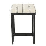 Monochrome Backrest Stool