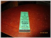 Spokane Indians Matchbook Schedule - 1940's/1950's