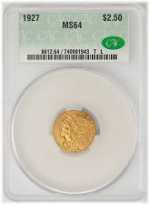 Golden Indian Quarter Eagle
