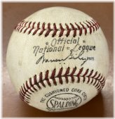 Warren Giles Spaulding National League Baseball Original Vintage 1952-57 - TCCCX