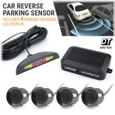 Rearview Safety System with Parking Sensors and Alerts