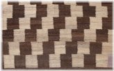 Checked Wool Kilim Rug