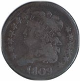 Heritage Circle Half Cent #847