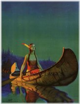 Starlight Maiden Canoe Print