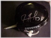 Roenick's Signed Hockey Mini Helmet