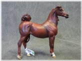 Chestnut Beauty - 1:18 Scale Model Horse by Horraw Studios