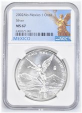 Mexican Onza 2002 MS67 Libertad