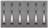 Modern Stainless Dinner Knives Set