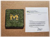 Michigan Stadium Turf Relic - Wolverines Edition