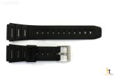 Black Rubber Replacement Watch Band