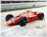 Vintage Indy 500 Racing Photograph - Parnelli Jones 1967 STP Turbine Car