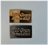 Mini Gold & Platinum Bullion Combo Pack