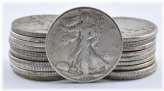 Walking Liberty Silver Half Dollar Roll