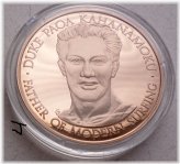 Hawaiian Surfing Heritage Bronze Medal