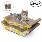 Feline Lounge & Scratch Set with Catnip