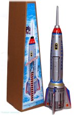 Galactic Explorer Tin Rocket Ship