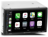 7" Monitor Double Din Bluetooth Receiver with Apple CarPlay and Android Auto