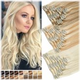 Blonde Seamless Hair Clips