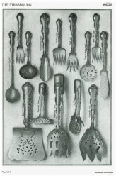 Gorham Sterling Strasbourg Flatware Catalog Reprint