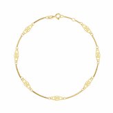 Golden Infinity Ankle Bracelet