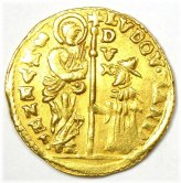 Venetian Manin Gold Zecchino (1789-1797) - AU/UNC MS Rarity