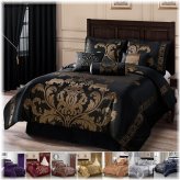 Royale Jacquard Floral Bedding Set