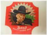 Hopalong Cassidy Bread Label #5
