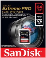 Extreme Pro 64GB Memory Card by SanDisk