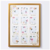 Golden Blossom Photo Frame