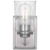 Evangeline Brushed Nickel Wall Sconce