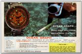Ocean Graph Vintage Print Ad