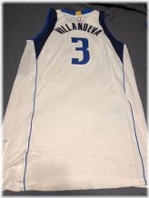 Charlie Villanueva Mavericks Playoff Game-Worn Jersey
