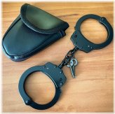 Guardian Cuffs: Heavy Duty Double Lock Steel Handcuffs with Pouch