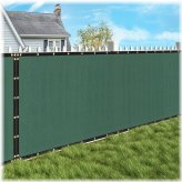 Green Mesh Garden Privacy Cover