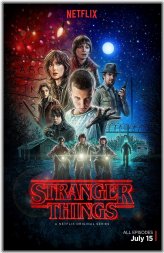 Retro TV Art Print - Stranger Things (11x17)