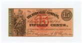 Civil War Era Hydeville Company Currency