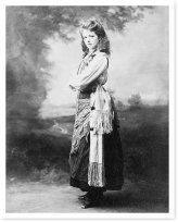 Maude Adams as Peter Pan: A Timeless Silver Halide Photograph