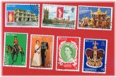 Belize Elizabeth II 25th Anniversary Stamps