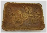 Rustic Syroco Flower Tray