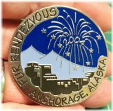 Anchorage Fur Rondy Fireworks Collector Pin