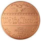 Liberty's Legacy Copper Round