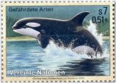 Endangered Species - Killer Whale Stamp