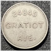 Gratiot Avenue Purple Gang Casino Chip