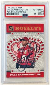 NASCAR Legends Autographed Trading Card
