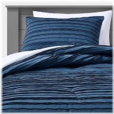 Navy Wave Kids Comforter Set