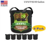 GreenThumb Grow Bags - Durable Fabric Pots with Handles for Healthy Plant Growth