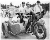 Vintage Motorcycle Film Stars 8x10 Photo