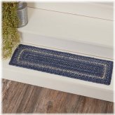 Blue Jute Farmhouse Stair Tread Runner