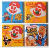 Retro Gaming Fridge Magnet Set