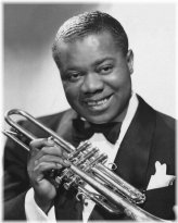 Louis Armstrong Jazz Trumpeter Photo Print